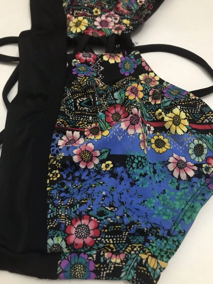 Top de bikini floral para mujer Sketchers talla L Foto 4 de 4