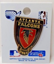 Atlanta Falcons NFL Football Brand NEW Vintage Logo Enamel Lapel Pin Pinback