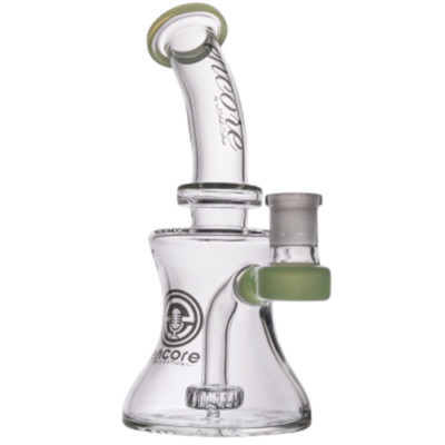 7''inch Bong Water Pipe Color showerhead Glass Hookah