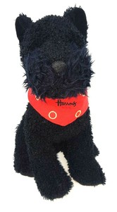 black scottie dog soft toy