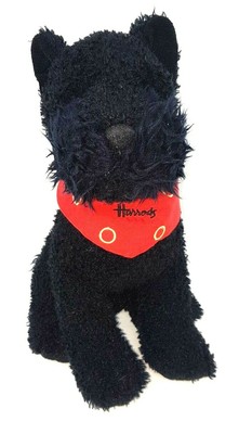 black scottie dog soft toy