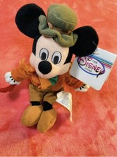 Disney Store Mickey Mouse Bob Cratchit Mini Bean Bag Plush With Tag New