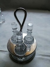 DVN - 3er Menage - Essig-& Ölset, Tischgestell für Speisezutaten im edlen Design