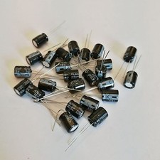 US Stock 50pcs Electrolytic Capacitors 470uF 470mfd 16V +105℃ Radial 8 x 11mm
