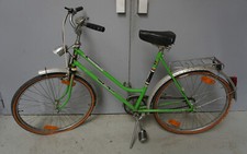 Klassiker Rixe Damen Fahrrad grün 26 Zoll oldschool Garagenfund (A023-385)