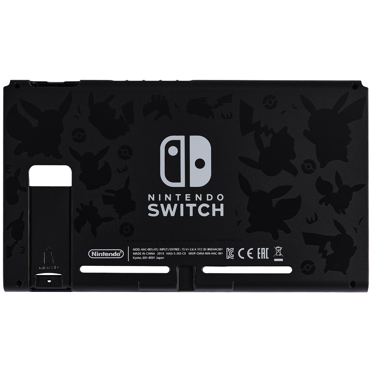 Pokemon Pikachu & Eevee - Nintendo Switch Compatible Back Cover