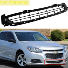 Fits 2014 2015 16 Chevrolet Malibu Front Bumper Lower Grille Matte Black Factory