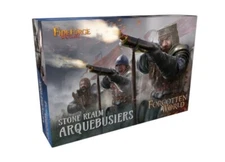 Fireforge Games Forgotten World DWARF ARQUEBUSIERS - FWSR04-BS - PLASTIC BOX SET