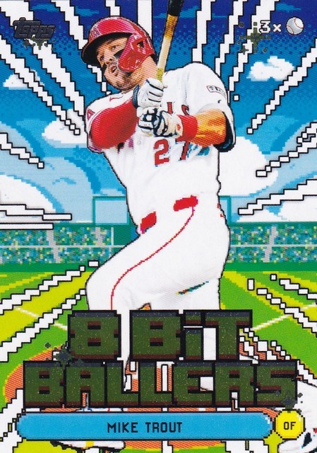 Mike Trout Topps Celebration 8 Bit Ballers Angels #BB-8 2026 26 S1