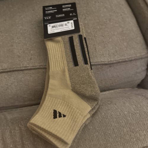 adidas Men's Cushioned X Quarter Socks (3 Pairs) - Picture 4 of 4