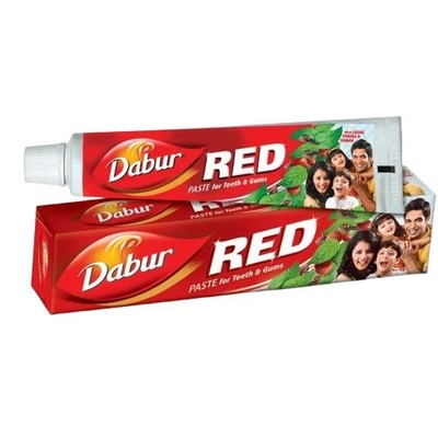 Dabur Red Ayurvedic Toothpaste-200g Herbal Oral Care with Mint & Clove