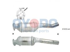 Catalyseurs Audi 80