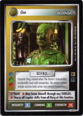Star Trek CCG One Near-Mint/NM Rare   The Borg 2001