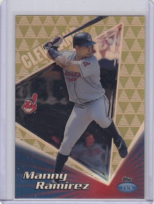 1999 Manny Ramirez Topps Tek GOLD PARALLEL Pattern 6 /10 - #32B Indians