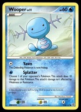 Wooper Pokemon Secret Wonders 118/132 MP on eBay