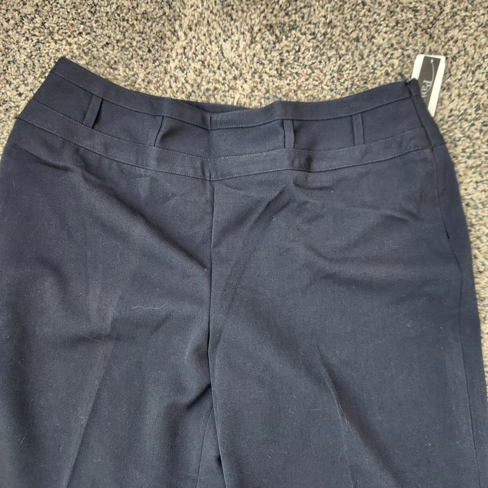 Pantology Mujer Azul Marino Vestido Carrera Pantalones Nuevo con Etiquetas Talla 14 Cremallera Lateral Bg7 Foto 2 de 4