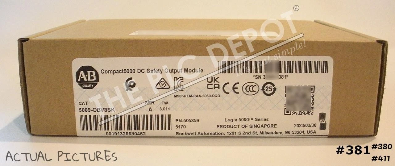 2023 NEW SURPLUS SEALED ALLEN BRADLEY 5069-OBV8SK Compact 8Ch Safety Output #QTY