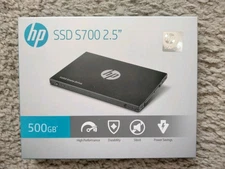 NEW HP S700 500GB 2.5" SATA III 3D NAND Solid State Drive (SSD) , Sealed Box!