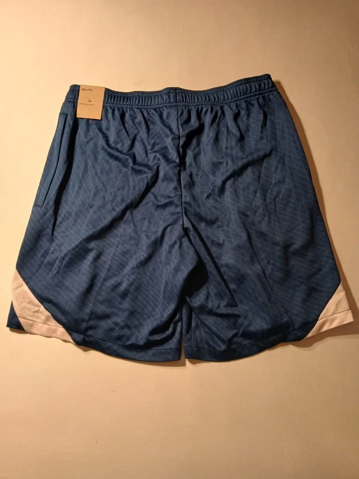 Pantalones Cortos Para Hombre Nike Atlético Madrid Dri-FIT L Azul Fútbol Delgados DX3183-492 Foto 2 de 4