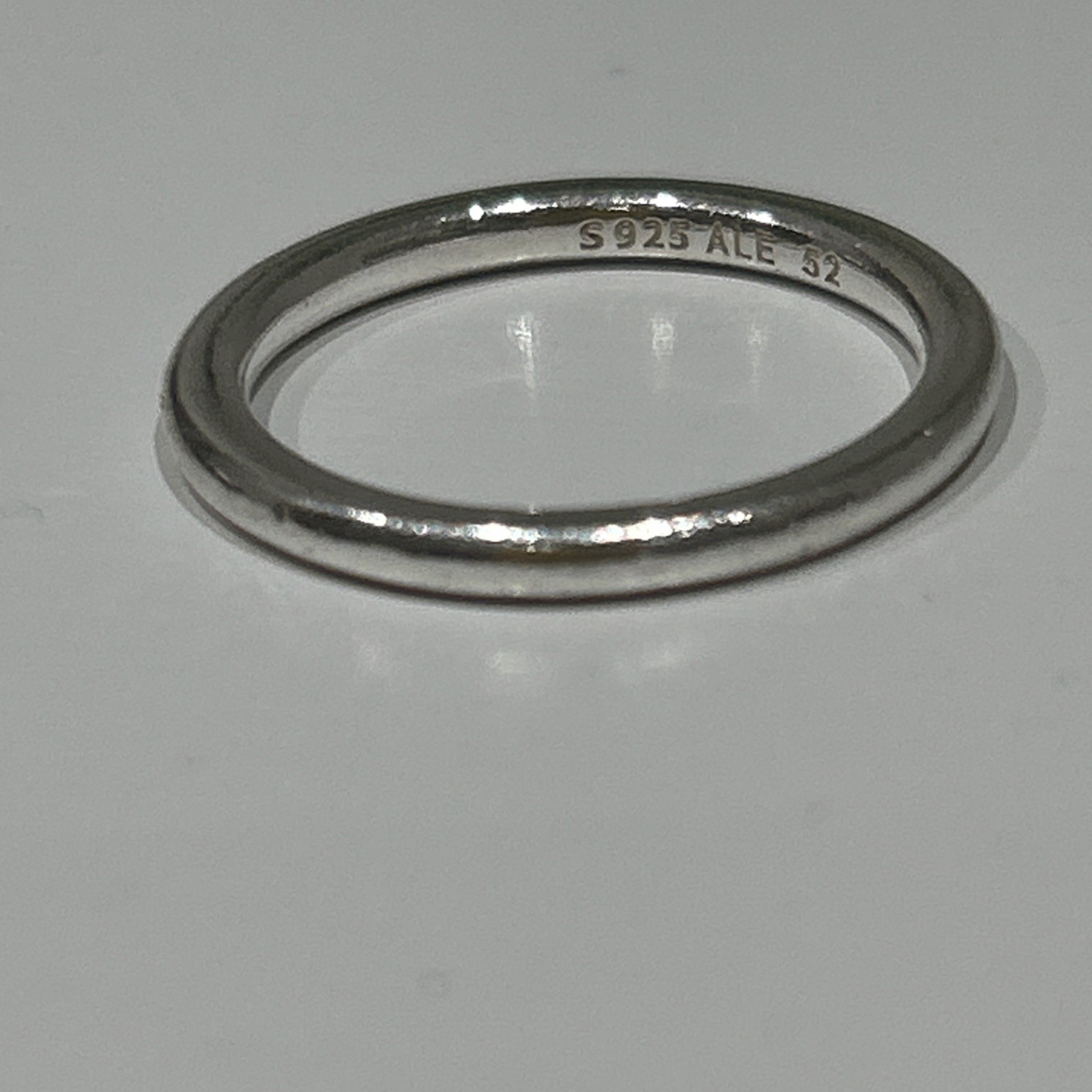 Authentic Pandora 🌟 Plain Smooth Stackable Band … - image 1