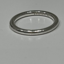 Authentic Pandora 🌟 Plain Smooth Stackable Band Ring 🌟 Size 52 🌟 190380