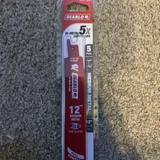 Freud Diablo DS1214BF5 Steel Demon Reciprocating Blades 12" x 14/18 TPI - 5 Pack