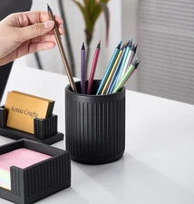 4 Set Aesthetic Desk Accessories Modern Industrial Minimalist Office Decor- Men-