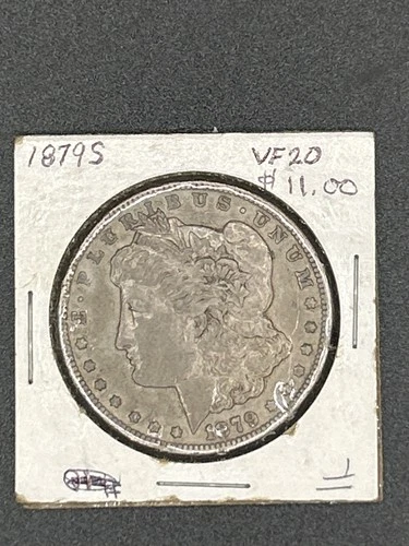Silver Morgan Dollar 1879S VF
