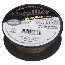 49 Strand Beading Wire - Heavy 0.24 Diameter - 30 Feet Nylon Design Wire - An...