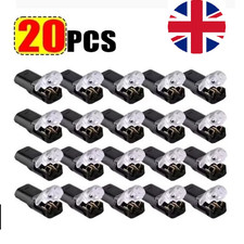 50X 12V Wire Cable Snap In Connectors Terminal Connection Joiners Car Auto Plug