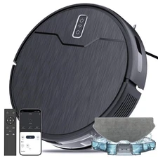 Robot Vacuum and Mop Combo, Robot Vacuum Cleaner, 6 Cleaning Modes, Large Cap...