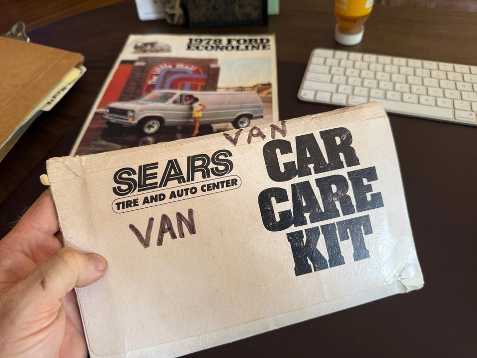 Ford E-Series 1978 furgoneta único dueño, 54 k millas, tren de transmisión ultra raro Foto 4 de 4