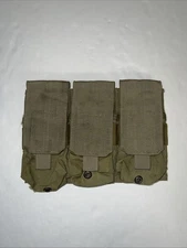 Eagle Industries Triple Mag Pouch, Triple Double, Dom: 2008, Khaki