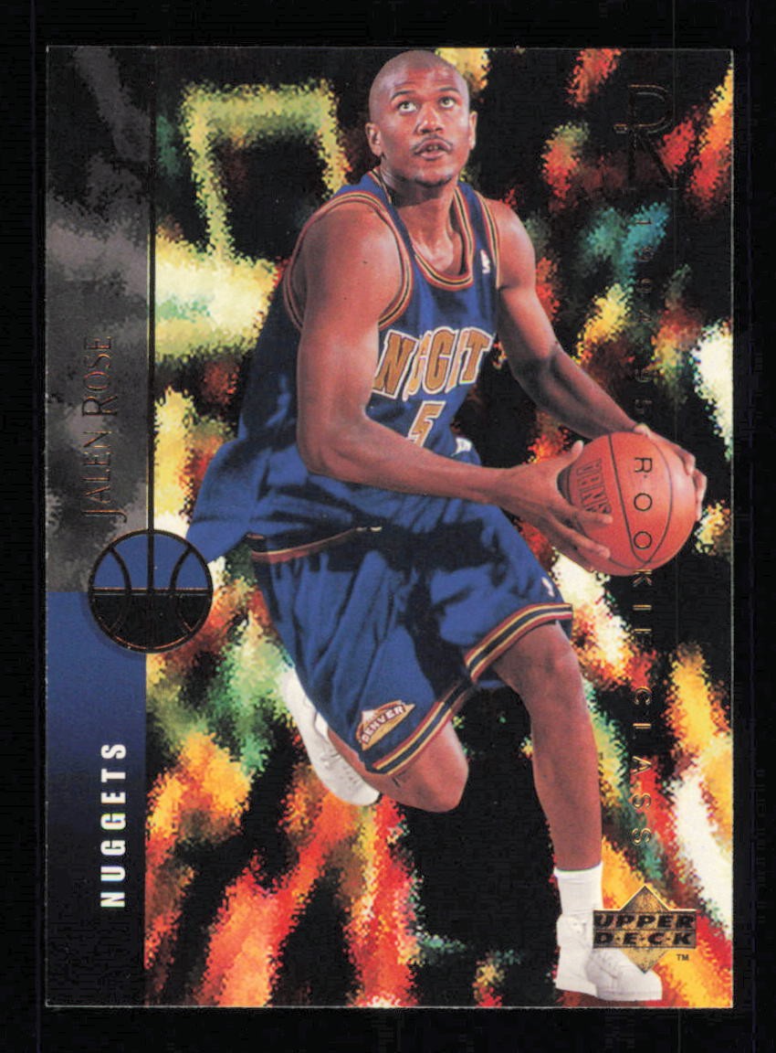 1994-95 Upper Deck #159 Jalen Rose RC  Basketball NUGGETS NM-MT