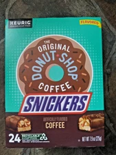 The Original Donut Shop Snickers Coffee 24 Pods Best By 06/2026