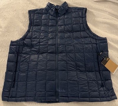 The North Face Men's Thermoball EcoVest Size 3XL, Blue, New With Tags vest