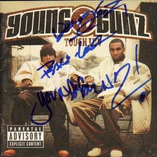 Young Gunz Signed Tough Luv Autographed CD Cover RD