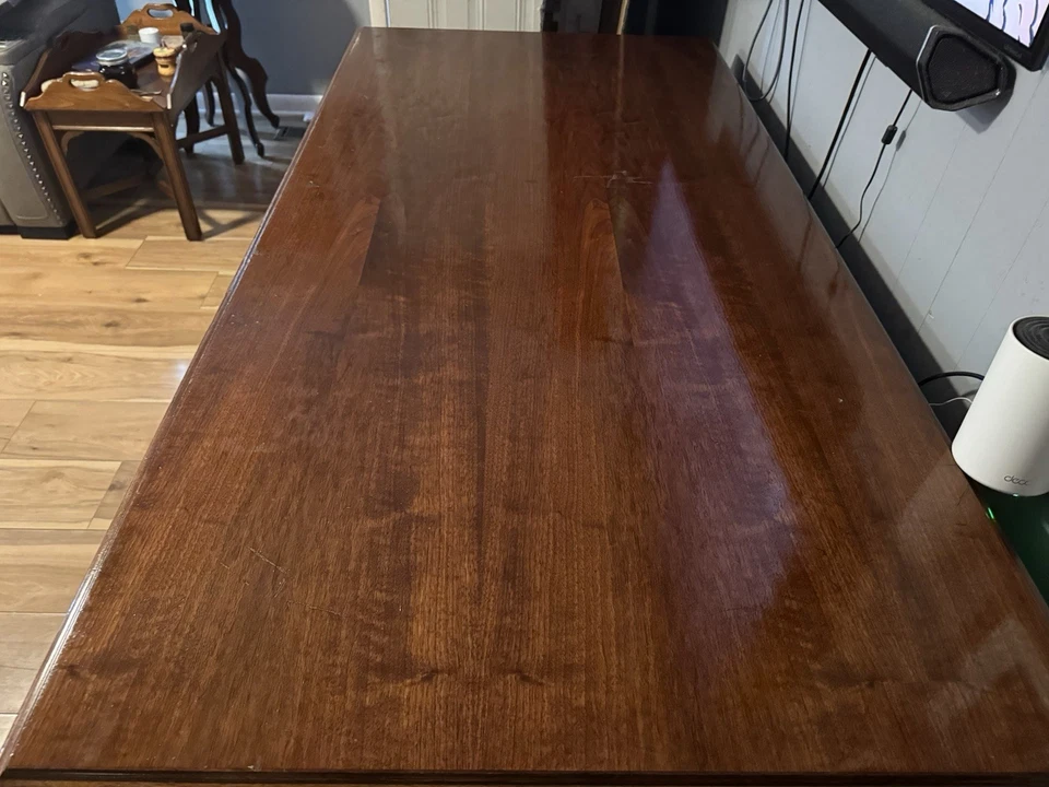 Solid Walnut Executive Desk - Image 4 of 4