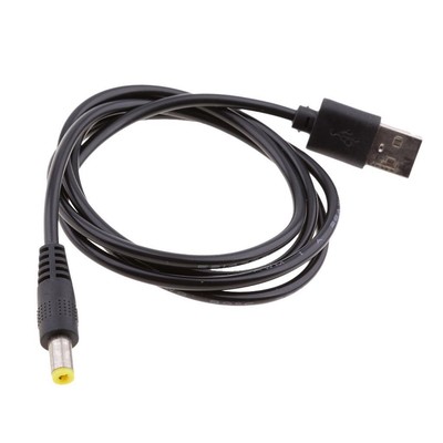 USB-DC-Stromkabel USB-A-Stecker DC 2,1 Mm X 5,5 Mm Stromladekabel