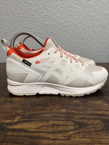 Scarpe sneakers ASICS Gel Lyte V uomo 6 donna 7 5 Goretex bianco arancione HY7J1