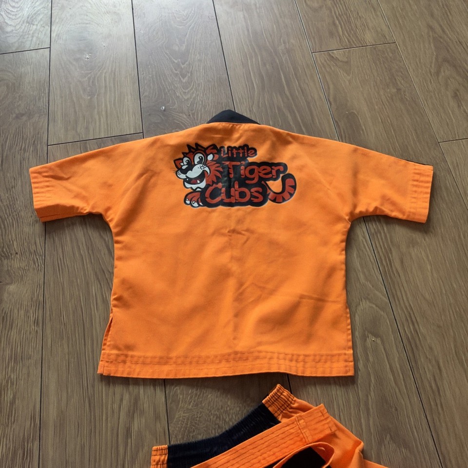 taekwondo uniform- Little Tiger Cubs- Size/Age 3 UKTC | eBay UK
