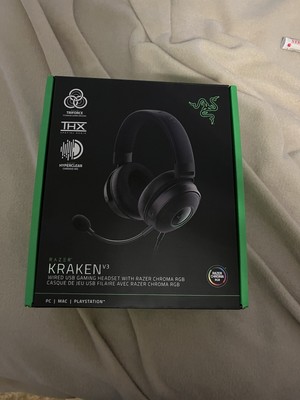 Razer Kraken V3 x Wired USB Gaming Headset Chroma RGB, Black