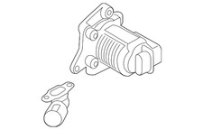 Genuine Volkswagen Secondary Air Injection Pump Check Valve 06K-131-097-AA