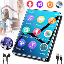 Bluetooth 5.2 MP3 Player MP4 Video Player Mus...