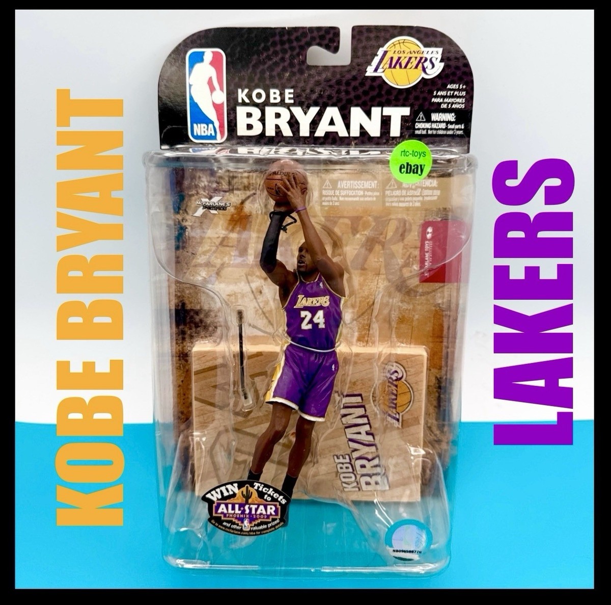 スポーツ KOBE BRYANT No8 McFarlane Amazon.com: McFarlane Toys Kobe Bryant 2010 NBA Finals