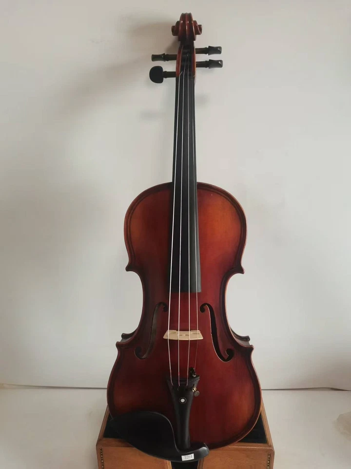 Master 4/4 violin Maggini model Flamed maple back spruce top hand made K3284 - Image 2 of 4