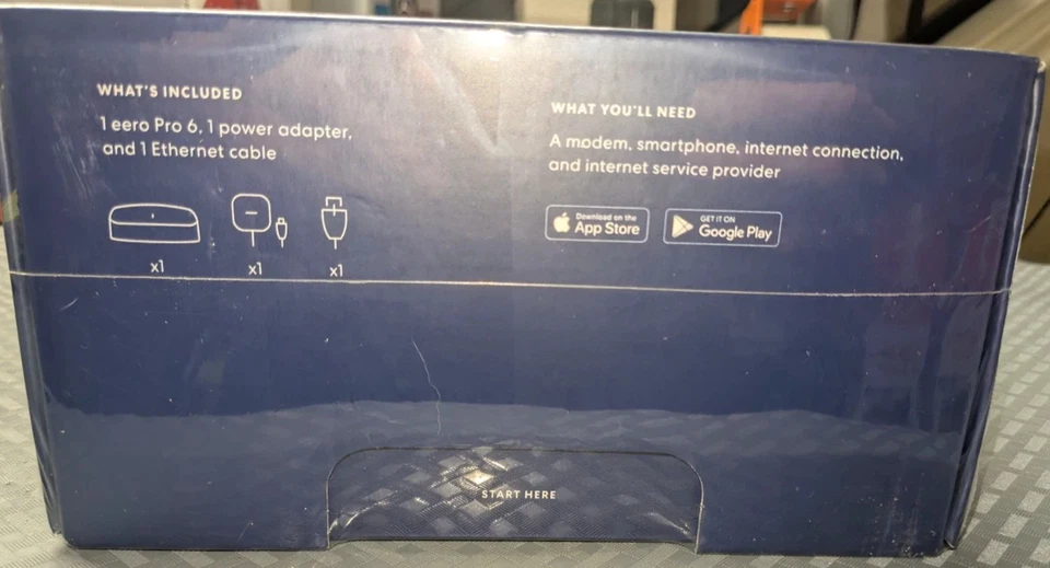 Eero Pro 6 AX4200 Tri-Band Mesh Wi-Fi 6 Router K010111 - NEW FACTORY SEALED - Image 2 of 3