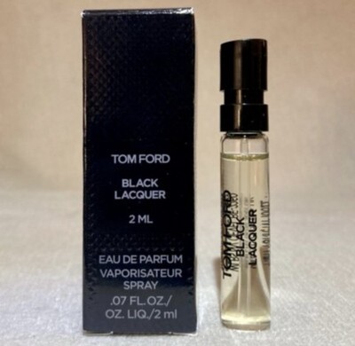 New Tom Ford Black Lacquer Eau de Parfum Sample Spray .06oz, 2ml NIB