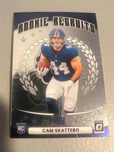 2025 Donruss Optic Cam Skattebo Base (RAW)