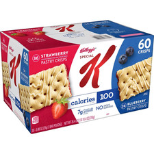 Special K Pastry Crisps, Strawberry and Blueberry 60 Ct. 